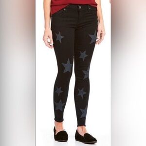 KUT from the Kloth NWOT Black Star Pattern Jeans